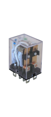 OMRON LY2N 2P 10A 230VAC RELAY WITH LED