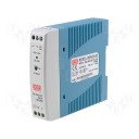 POWER SUPPLY 230-24VDC 20W 1.0A DIN MOUNT