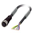 PROX LEAD 8 PIN FEMALE STRAIGHT 2M LEAD