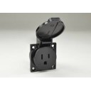 INTERNATIONAL SOCKET US BLACK 70020-BLK